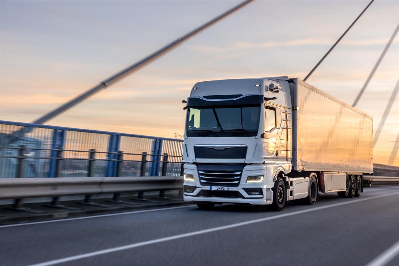 Camion de transport entre le Maroc et la France
